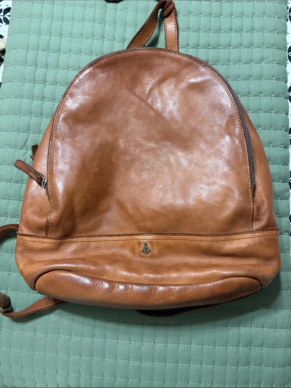 Harbor and 2nd leather purse